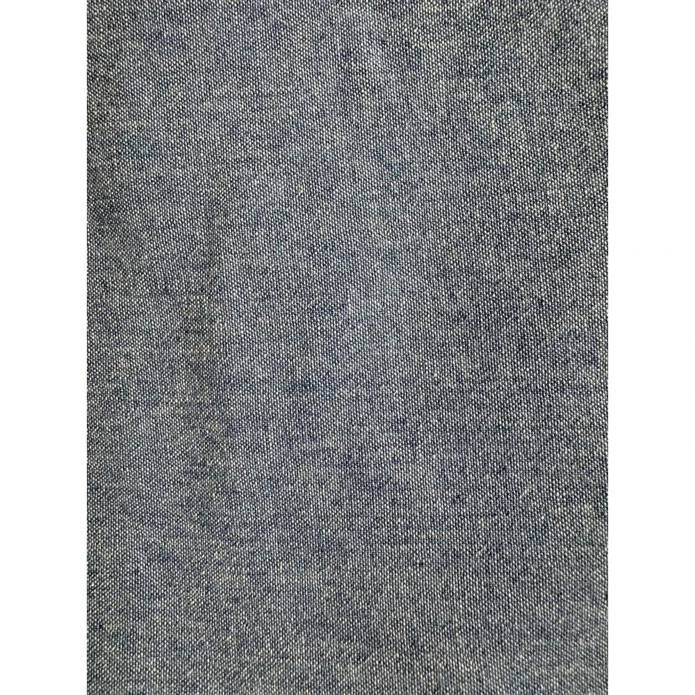 Vintage Lightweight Indigo Cotton Chambray Denim  76” X 56” 2 Yds Medium Blue